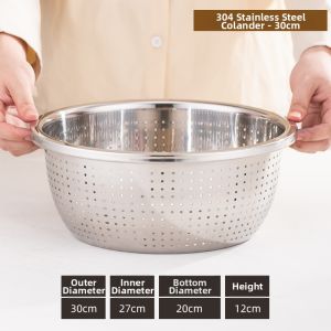 Food Grade 304 Stainless Steel Basin