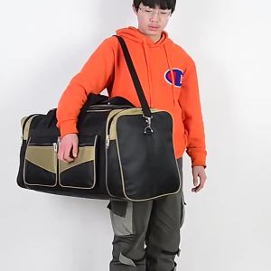 Large Luggage Travel Bag Camping Gym Fitness Handbags for Women Men Outdoor Sports Shoulder Storage Duffel Long Distance Bag 90L