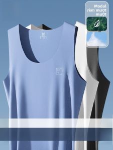 Áo ba lỗ thể thao nam MiiOW lụa băng mỏng thoáng khí liền mạch