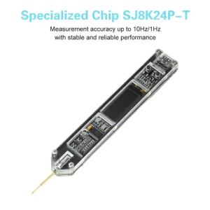 Aideepen | 200Hz to 100MHz Pen-Style Frequency METER OLED Display High-Precision Frequency Counter FOR RF Measurement Ham Radio Transceiver