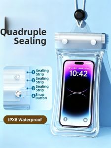 PISSA | Touch Screen Enabled Waterproof Case for Swimming and Water Sports