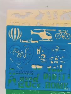 5/20pcs Drawing Stencils Set for Kids Large Plastic Stencil Kit 300+ Patterns Painting Templates for Girls & Boys Gift