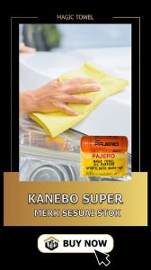 Kain Lap Kanebo Serat Tinggi & Aksesoris Mobil: Magic Towel & Lap Pembersih Kain Motor