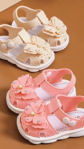 Sandal Flat Butterfly Anak Perempuan Lucu Lembut Termurah Kekinian Sendal Kupu-Kupu Casual