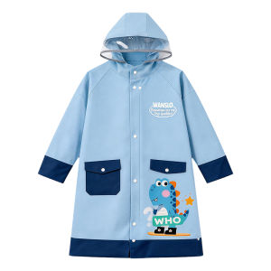 WANSLO | Childrens School Raincoat with Backpack Slot