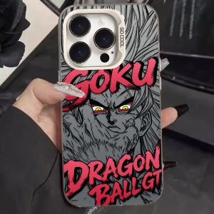 Bandai | Dragon Ball Goku Super Saiyan 3 4 Matte Hard Plating PC Protector Case Cho Xiaomi Nhiều Mẫu Máy - Vỏ Chống Trầy Xước Chống Bụi Hai Lớp Đổi Màu Theo Ánh Sáng