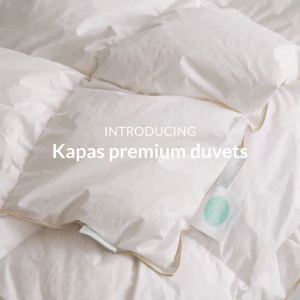 KAPAS LIVING | Premium Duvet Inserts | Alternative Down Cotton or Down | Single Queen King S K