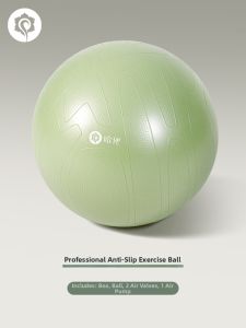 Anti-Burst Pregnant Aid & Sensory Training Pilates Exercise Ball
