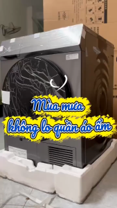 Máy sấy bơm nhiệt MJ102S Titanium 10kg khử trùng UVC