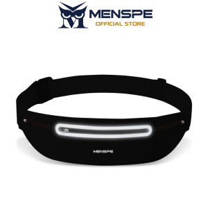 MENSPE Ultra Thin Sports Bag Men Women Outdoor Waist Pack Bag Three Zipper Pocket Chest Bag Adjustable Running Pouch Waterproof Crossbody Bag Money Phone Waist Fanny Pack Jogging Belt Fanny Pack With Reflective Strip for Workouts Sports Outdoor