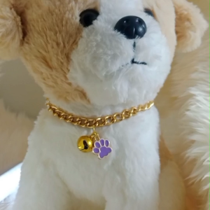 มาใหม่❗ สร้อยคอสัตว์เลี้ยง| ปลอกคอสัตว์ แมว/สุนัข |สำหรับพันธุ์เล็ก-กลาง| จี้+กระดิ่ง2ชิ้น| โซ่ทอง/เงิน |ไม่ขึ้นสนิม แข็งแรง🎁ซื้อสินค้าใดก็ได้ในร้านครบ200฿รับของแถมฟรี