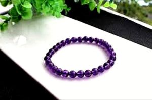Natural Amethyst Crystal Bracelet