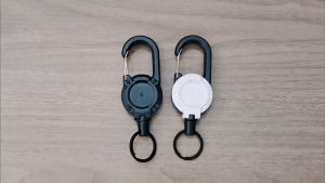 WARS Gantungan Kunci Multifungsi Tali Kawat Tarik Otomatis Retractable Keychain