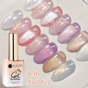 UR SUGAR 15ml Gel Nail Polish Jelly Pink Glitter: A Comprehensive Guide