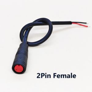 Waterproof M6/M8 Connector Cable 20CM 2/3/4/5/6 Pin Male Female Butt Plug For Signal Sensor E-Bike Scooter Solar Wiring