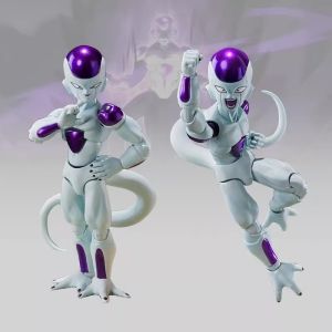 Bandai | Dragon Ball Z Shf Frieza The Fourth Form Figure Anime S.H.Figuarts Frieza Figure Model Toy Doll Birthday Gifts