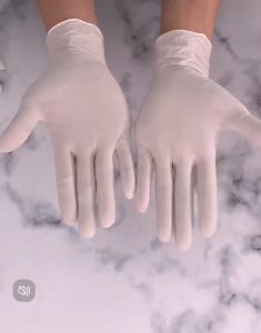 🧤ถุงมือยาง 🧤ถุงมือยางอเนกประสงค์ (แพ็คละ 36 คู่) ถุงมือยางPVC size SML คุณภาพดี ทนน้ำมัน กันเคมี