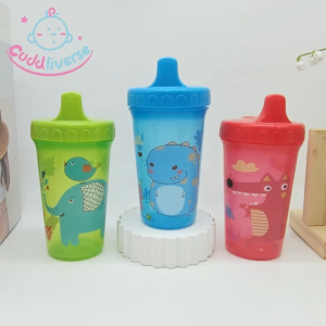 300ml Baby Bite Proof Duckbill Cup BPA Free No Spill Training Cup