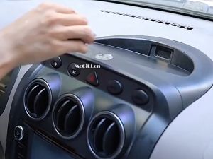 Stand Base Car Phone Holder: Jepit HP di AC Mobil & Tempat Taruh Holder HP Dasbord Mobil