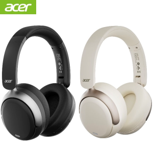Acer OHR516 ANC Wireless Headphone Noise Cancelling Hi-Res Spatial Audio Earphone Bluetooth Over Ear Headset 40mm Dynamic Driver