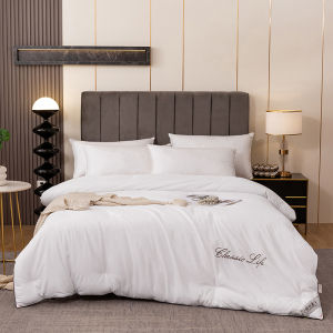 Genuine Goods Silk Quilt 100 Mulberry Silk Summer Thin Summer Blanket Airable Cover Quilt for Spring and Autumn Winter Cotton Padded Quilt Duvet Insert Double