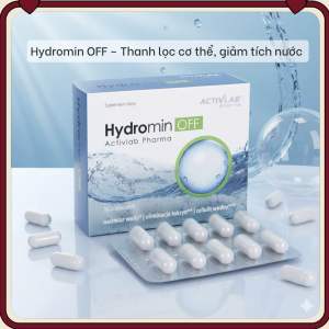 Viên Uống Giảm Tích Nước Phù Nề Hydromin OFF Activlab Pharma – Hộp 30 Viên