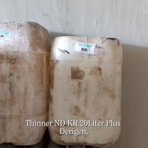 Thinner ND KR 20liter + Derigen (KHUSUS GOJEK GRAB)
