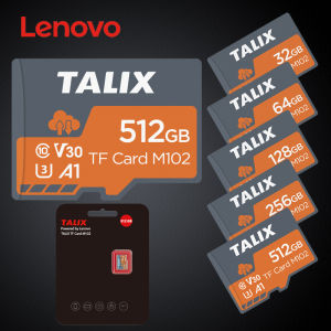 Lenovo | Lenovo TALIX TF Card 512GB 256GB 128GB 64GB 32GB U3 V30 A1 High Speed Micro SD Card 4K UHD Video Memory Card for Smartphone Cam