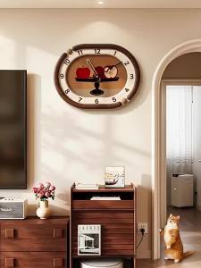 HAOJIUBUJIAN | Retro Silent Creative Landscape Wall Clock