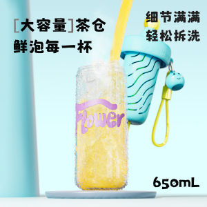 Cốc Cốc Hút Cốc Nhựa Tritan Dung Tích Lớn Dễ Thương Di Động Cho Bé Gái Mùa Hè Cốc Đựng Nước Có Nắp Và Ống Hút Dễ Thương