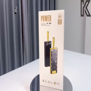 Pin Sạc Dự Phòng Trong Suốt Siêu Cute - 20000mAh Màn Hình LED Sạc Nhanh 22.5W Cực Gọn Nhẹ – Món Đồ Công Nghệ Hot