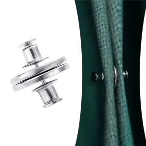 4/8 Pairs Curtain Magnetic Buckle Nail Free Curtain Prevent Light Close Button 20MM Magnet Clips