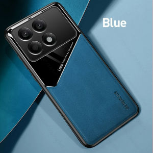 For Samsung Galaxy A55 A35 A16 LTE A25 A15 A05S A05 2024 4G 5G Case Leather Car Magnetic Frame Protect Cover For SamsungA55 SamsungA35 A16LTE TPU Soft Back Cases