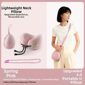 Guhang | Travel Neck Pillow for Car Flights Trains Sleeping U-Shaped