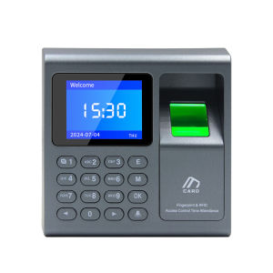 Protable Mini Attendance Biometric Fingerprint Time Attendance Clock Recorder Access Control System Employee Recognition Device
