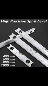 Precision Magnetic Aluminum Alloy Level Ruler Mm Scale for Building Decoration Measurement Tool