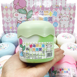 Macaron Cream Bọt Phồng DIY Mùa Đông Đồ Chơi Giải Trí Không Độc Hại Không Có Chất Đệm Nước Bọt Slime 270ml Kiibru