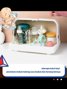 Tempat Gelas Rak Pengering Botol Susu Bayi Dengan Kapasitas Besar Dan Di lengkapi Dengan Lampu UV Rak Cangkir Rak Gelas Piring