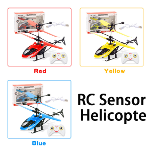 Helicopter with Gyro Sensor - Stable Flight Remote Control Drone for Beginners | LED Light & Auto Hover Mode (Kids & Adults Toy)