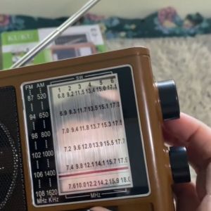 Am-099 Solar FM/AM Radio Bluetooth Speaker with Flashlight