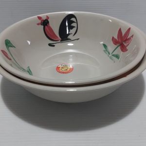 ชามเมลามีน ลายไก่ ขนาด 7.5 และ 8 นิ้ว ใช้สำหรับชามแกง ชามก๋วยเตี๋ยว ชามซุปลายไก่