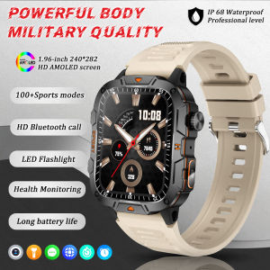2025For HUAWEI GPS Track Smart Watch Men 400mAh Battery 5ATM Waterproof 100+Sport Mode Bluetooth Call 1.95inch AMOLED Smartwatch