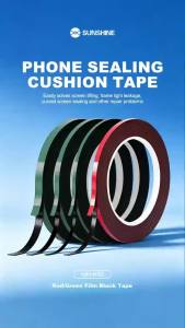 Relife | RELIFE HX2 Double Sided Tape 3MM 5PCS Strong Adhesion Shock Absorb No Residue for All Mobile Phone Curved Screen Repair Work