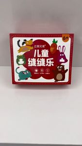 DIY Sewing Kit For Kid Cartoon Animal Themed DIY Sewing Set For Boys Girls Creative Pendant Material Package