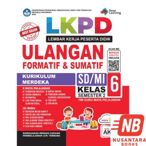 LKPD Ulangan Formatif & Sumatif SD Kelas 1  2  3  4  5  6 Semester 2 Kurikulum Merdeka