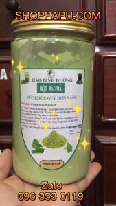 Bột rau má nguyên chất mát gan đẹp da