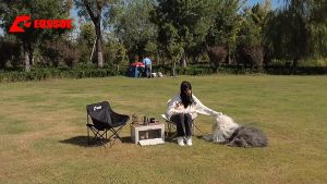 เก้าอี้พับ เก้าอี้พับกลางแจ้ง เก้าอี้พับแบบพกพา เก้าอี้ปิคนิค เก้าอี้แคมป์ปิ้ง ชุดโต๊ะและเก้าอี้พกพา