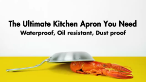 Adjustable Polyester Apron - Oil-Proof Waterproof For Restaurant/Home Cooking