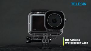 TELESIN Waterproof Housing Protector Case for DJI OSMO ACTION 5 Pro 4 3