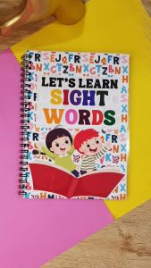 Let's Learn Sight Words Reading Book For Beginners - English Learning Book Perfect For Ages 4-7 Yrs Old